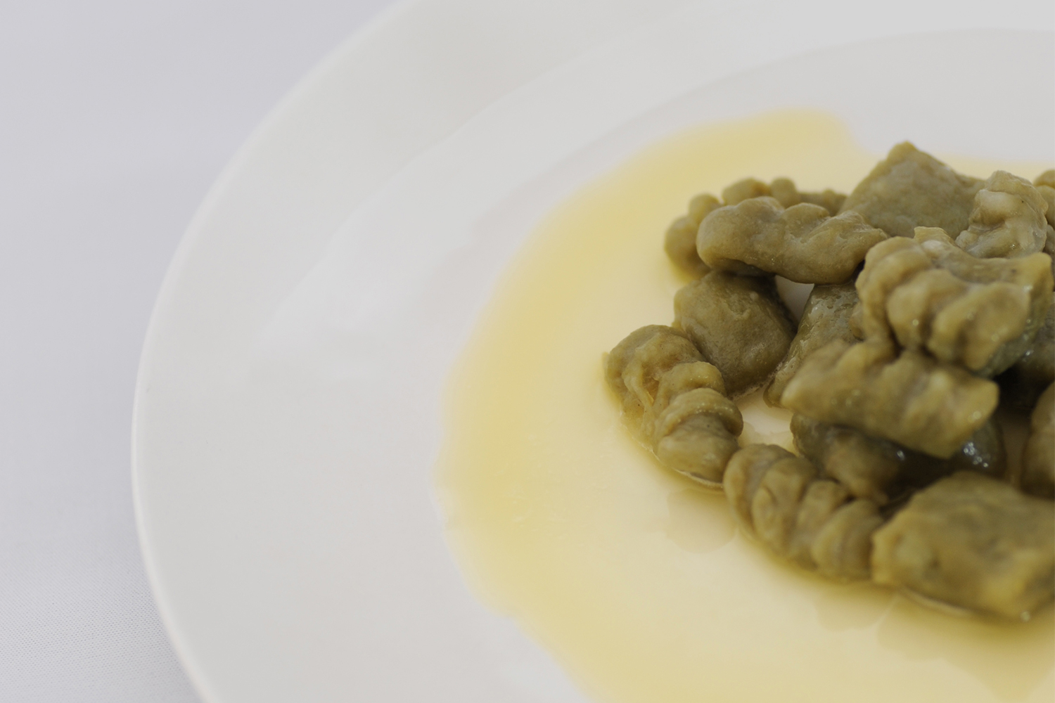 Fonduta di cioccolato all'olio al Mandarino - Colonna